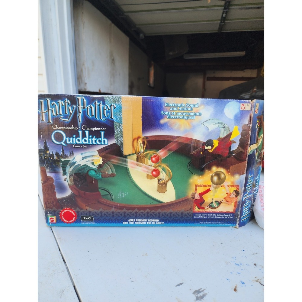 Vintage Harry Potter Championship Quidditch Electronic Game Mattel 2003, New